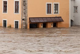 Gewerbeversicherung Hochwasser